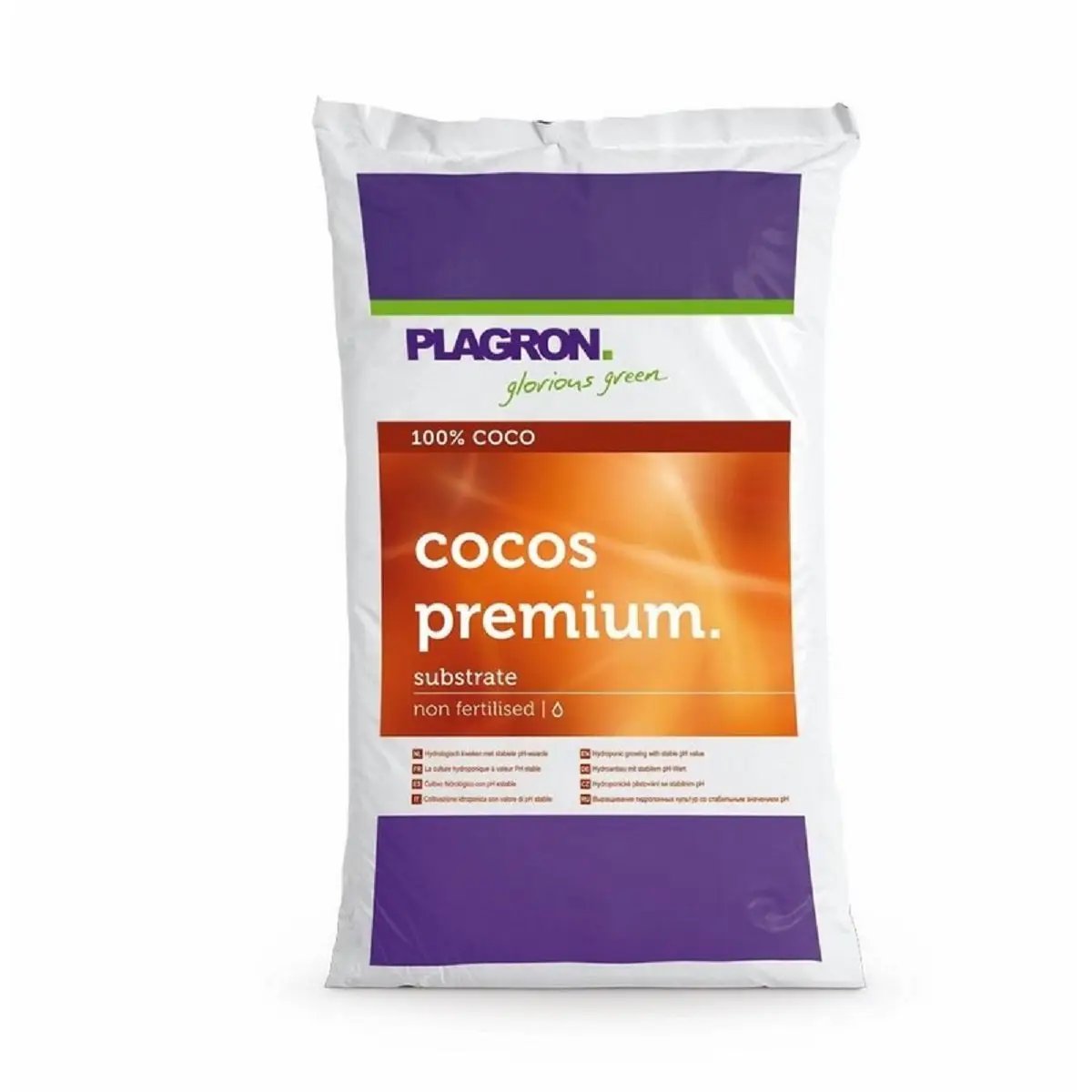 Le substrat à la fibre de coco Plagron Cocos Premium 50 litres