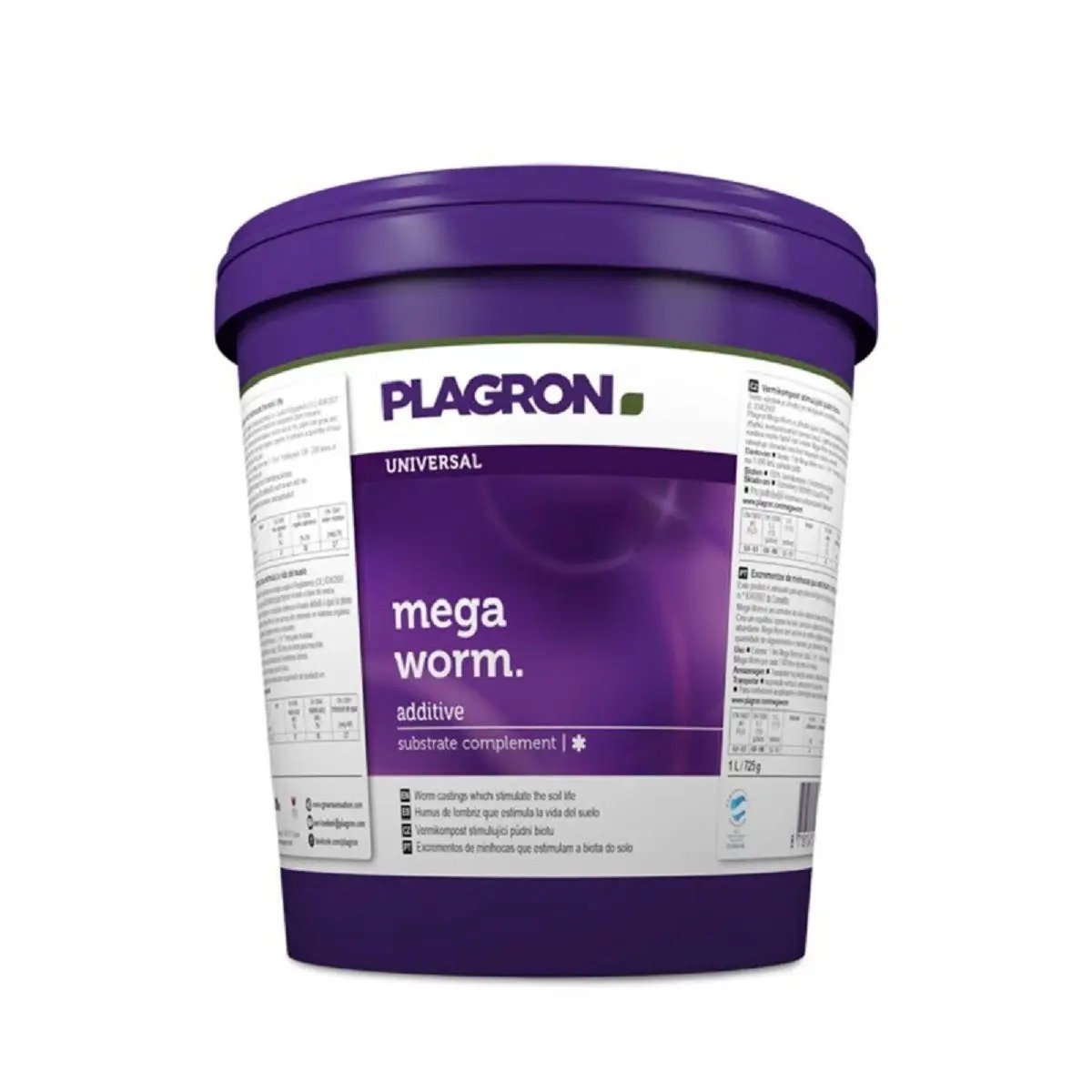 Améliorateur de sol Plagron Mega Worm 1 litre