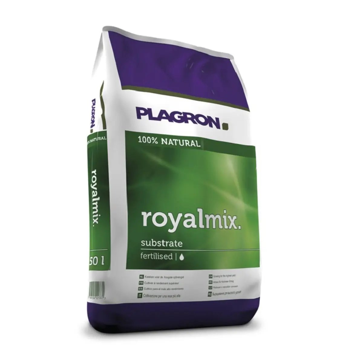 Terreau organique pour culture indoor Plagron Royalmix 50L