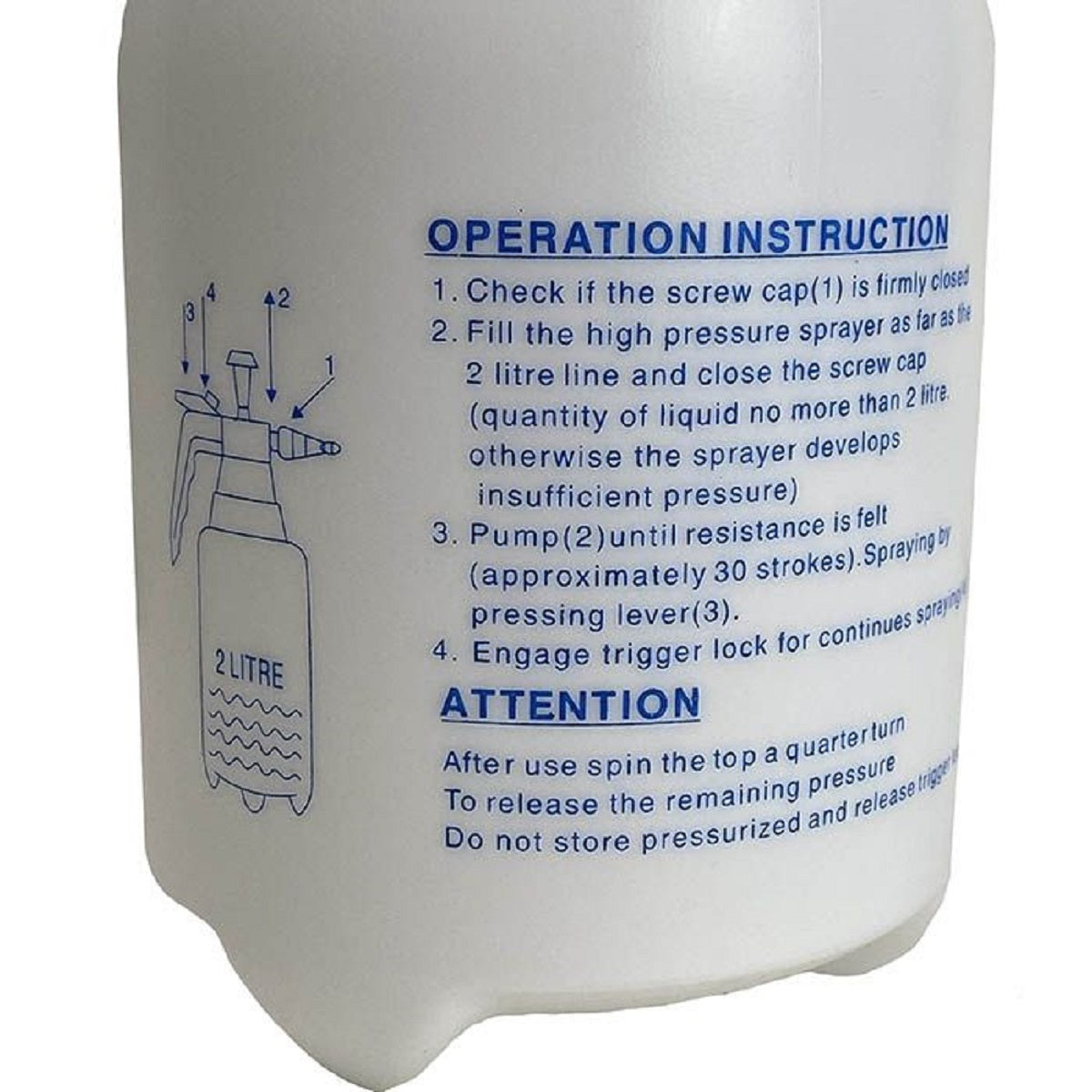 Pulvérisateur à pression Aquaking 2 litres