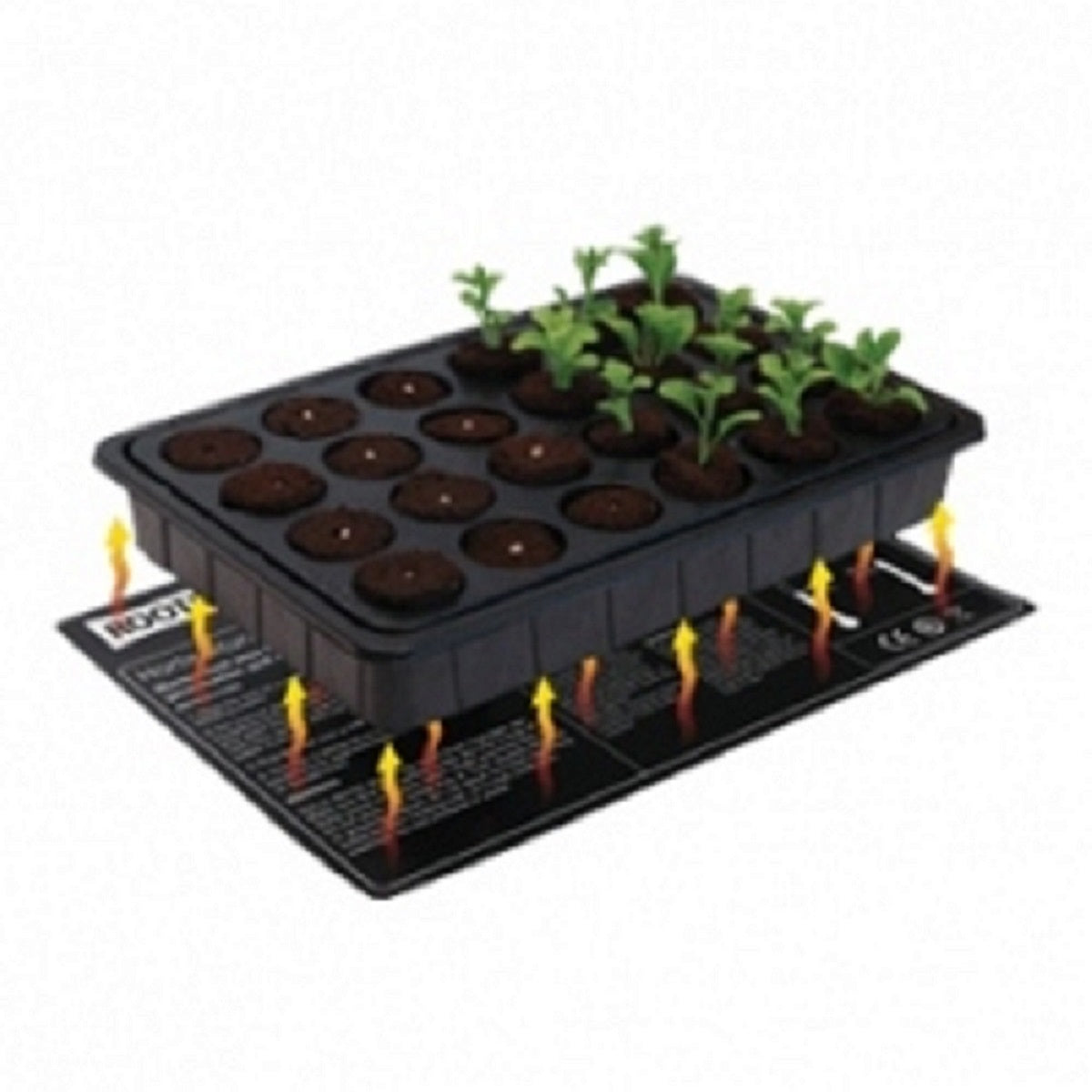 Root!t - Tapis chauffant pour plantes de 35x25cm - 11W