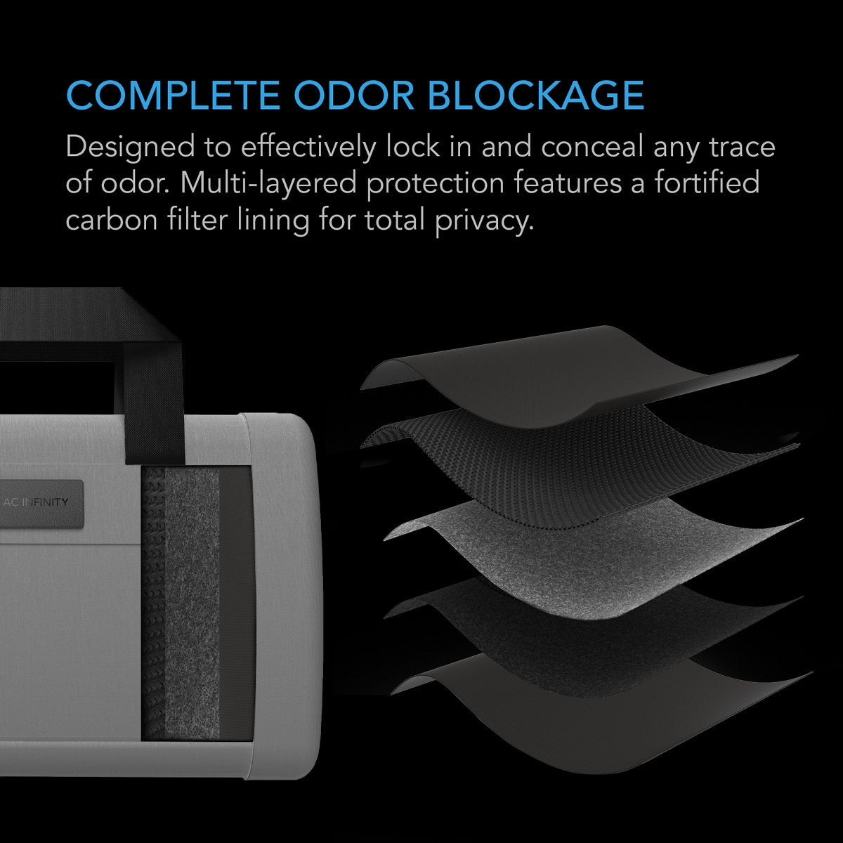 Pochette anti odeurs AC Infinity