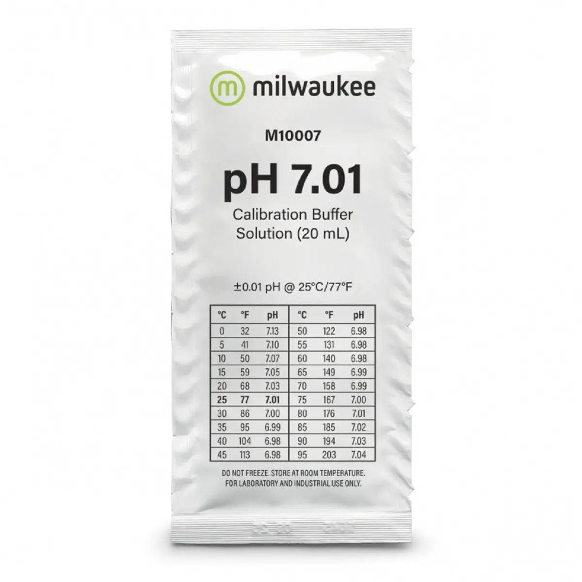 Le liquide d'étalonnage du PH 7  Milwaukee