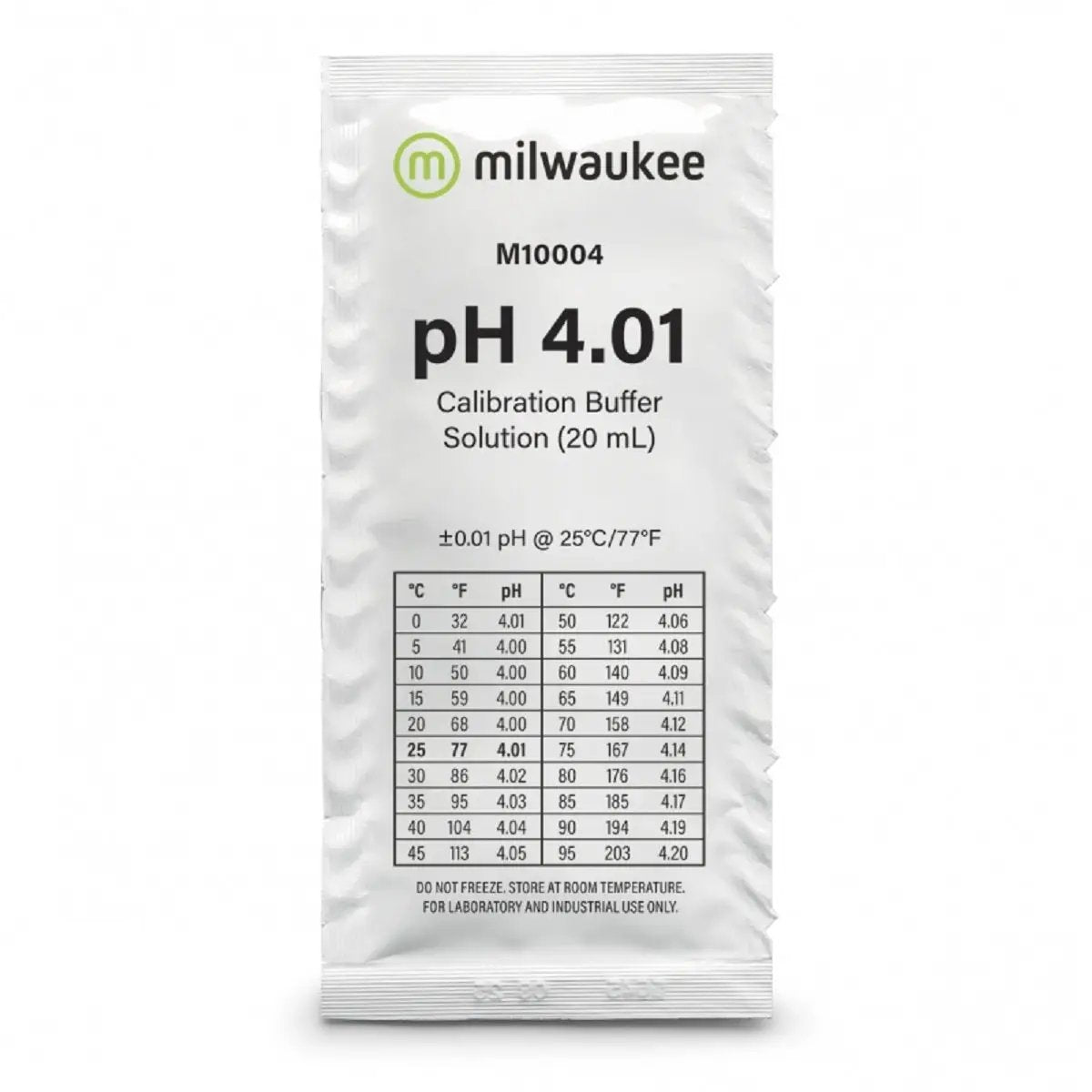 Milwaukee - Solution de calibrage PH 4.01 - 20ML