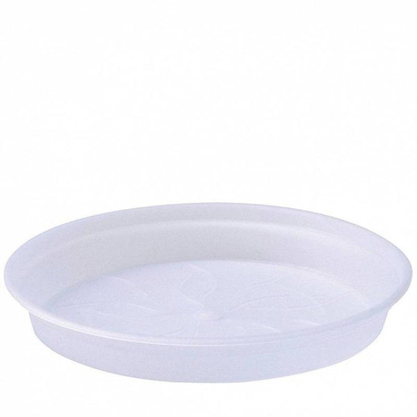 Soucoupe transparente pout pot à orchidées 25cm
