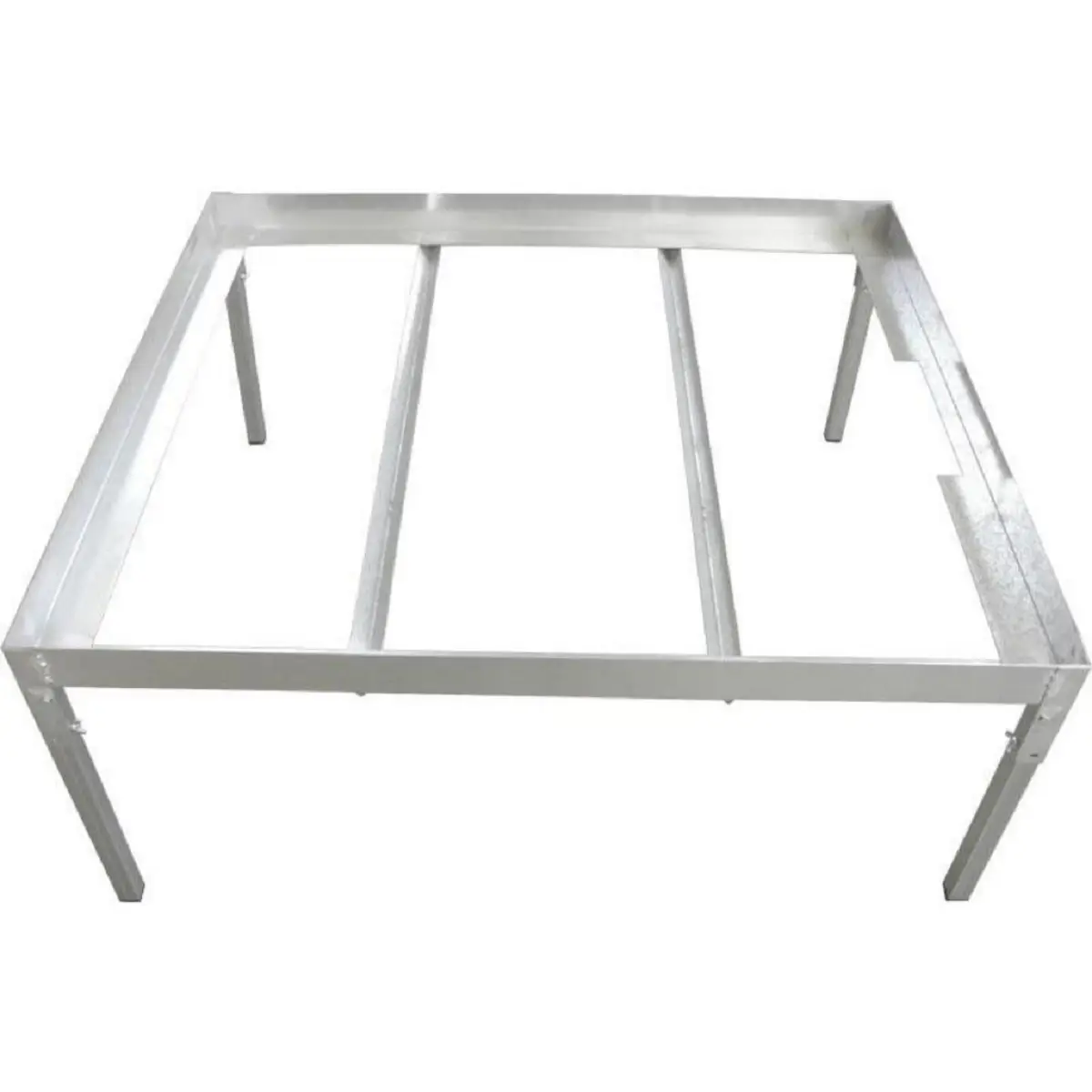 Support métallique pour table de culture hydroponique 110x100cm