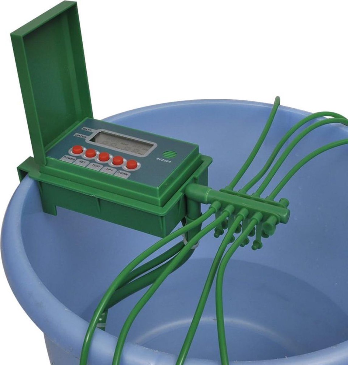 Kit d'arrosage automatique avec minuteur d'irrigation pour 10 plantes