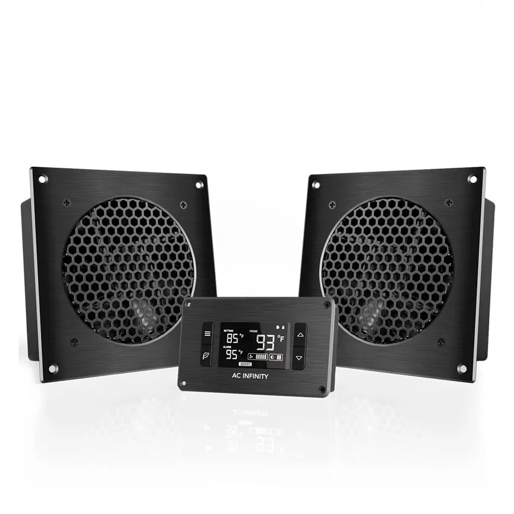 Système de refroidissement pour Home cinémas et ordinateurs AC Infinity Airplate T8 noir