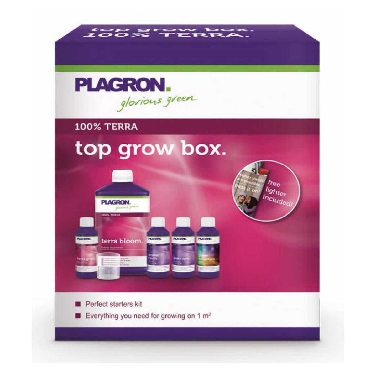 Kit d'engrais minéraux Plagron Top Grow Box Terra